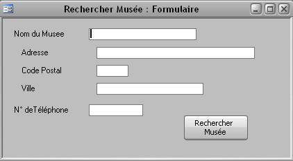 Recherche de Musee